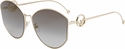 Fendi 201659J5G63FQ  Ladies  Sunglasses