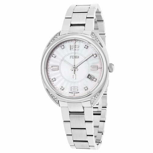 Fendi F218034500C1 Momento Ladies Quartz Watch