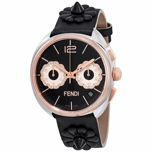 Fendi F235211411 Momento Flowerland Ladies Chronograph Quartz Watch