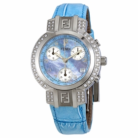 Fendi F451233BDC Zucca Ladies Chronograph Quartz Watch
