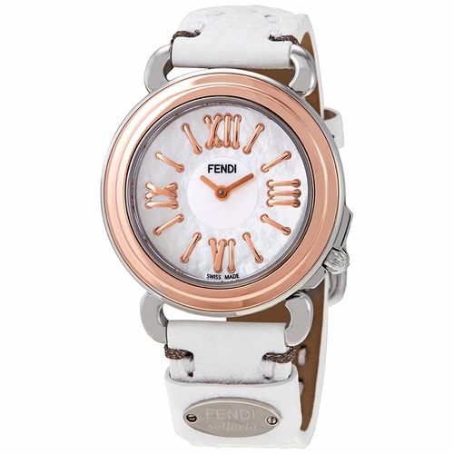 Fendi F8012345H0/SET1 Selleria Ladies Quartz Watch
