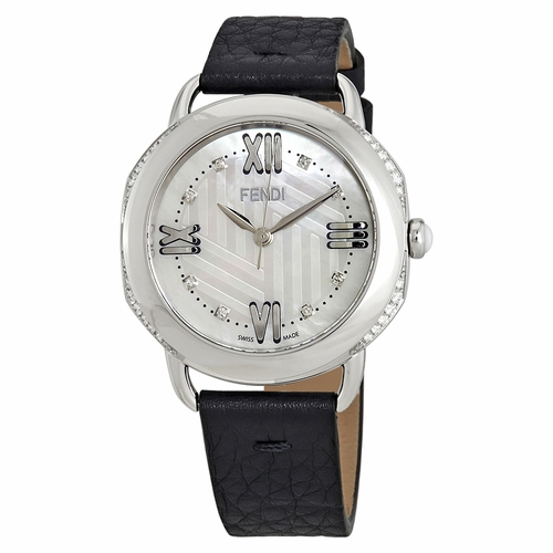 Fendi F8020345H0C1-NV Selleria Ladies Quartz Watch