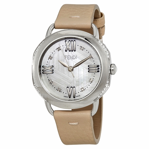 Fendi F8020345H0C1-PK Selleria Ladies Quartz Watch