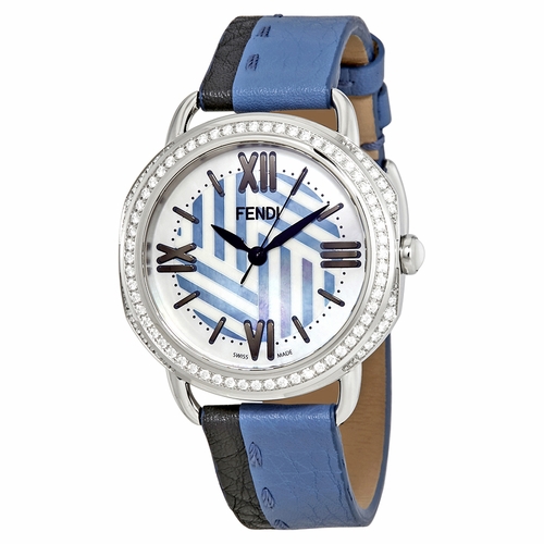 Fendi F8020345H0P0LL3 Selleria Ladies Quartz Watch