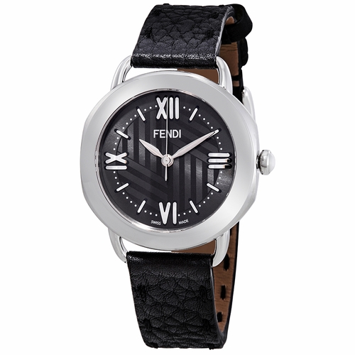 Fendi F8020360H0-BK Selleria Ladies Quartz Watch