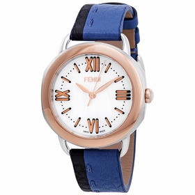 Fendi F8022345H0-BKBL Selleria Ladies Quartz Watch