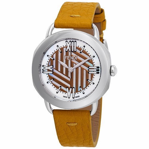 Fendi F8110355H0-YL Selleria Ladies Quartz Watch