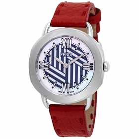Fendi F8110365H0-RD Selleria Ladies Quartz Watch