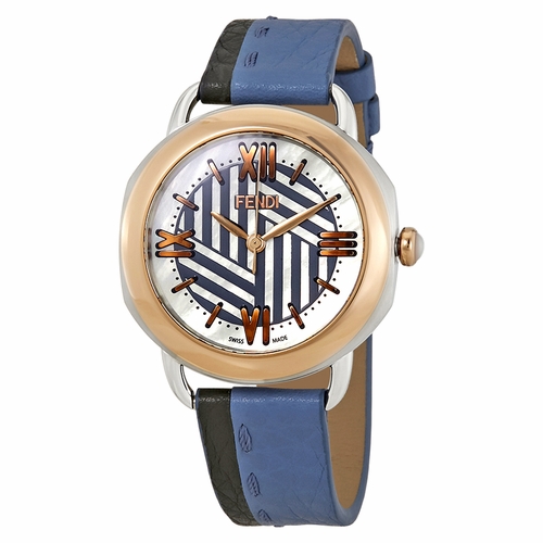 Fendi F8112365H0-BKBL Selleria Ladies Quartz Watch