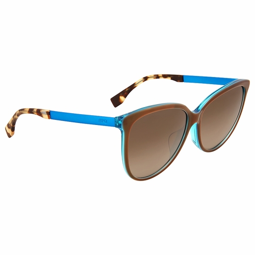 Fendi FF 0095/F/S DVU\J6 Logo Ladies  Sunglasses