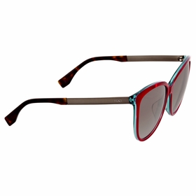 Fendi FF 0095/F/S E0C\YE Logo Ladies  Sunglasses