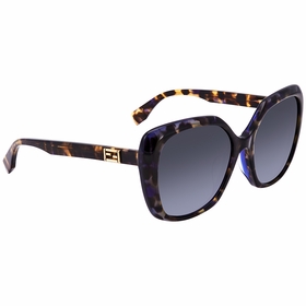 Fendi FF 0107/F/S D53/HD Baguette Ladies  Sunglasses