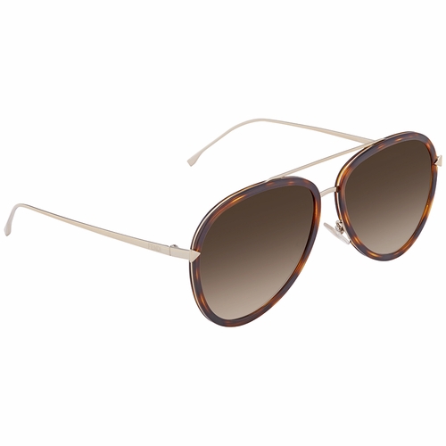 Fendi FF 0155/S V4Z/CC 57 FF0155 Ladies  Sunglasses