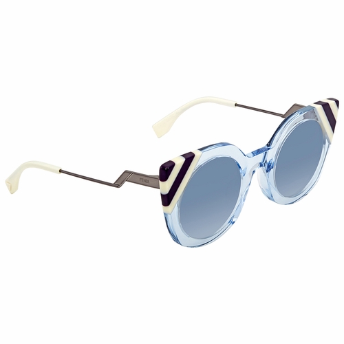 Fendi FF 0240/S MVU/08 47 Waves Ladies  Sunglasses