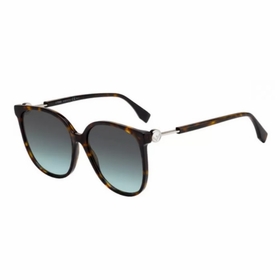 Fendi FF 0374/S 086EQ 58  Ladies  Sunglasses