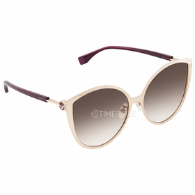 Fendi FF 0395/F/SDDBHA60  Ladies  Sunglasses