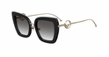 Fendi FF 0424/F/S 0807 55  Ladies  Sunglasses