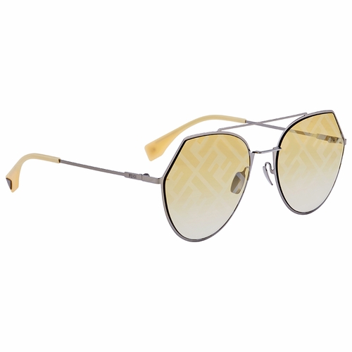 Fendi FF0194S4N1UB55 Eyeline Ladies Sunglasses Fendi FF0194S4N1UB55 Eyeline Ladies Sunglasses