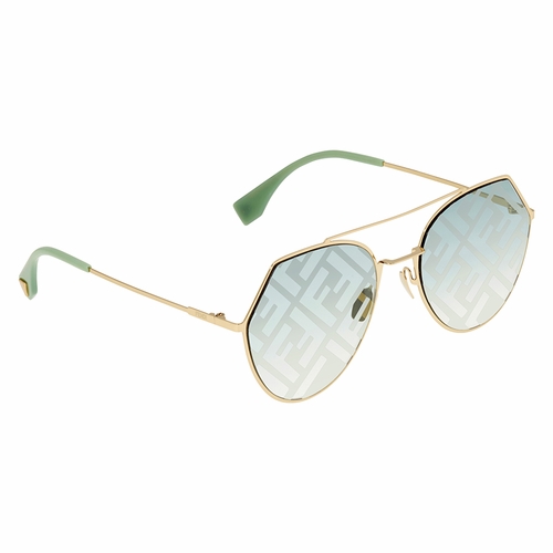 Fendi FF0194S6HO8255 Eyeline Ladies Sunglasses Fendi FF0194S6HO8255 Eyeline Ladies Sunglasses