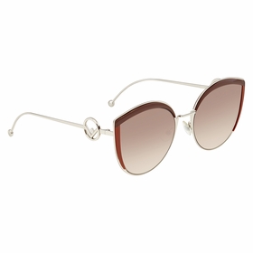 Fendi FF0290SLHFHA58 F is Fendi Ladies  Sunglasses