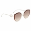 Fendi FF0290SLHFHA58 F is Fendi Ladies  Sunglasses