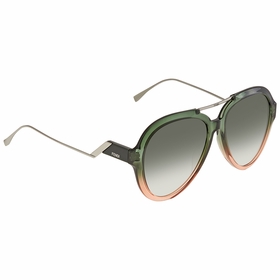 Fendi FF0322GSIWB9K58 Tropical Shine Ladies  Sunglasses