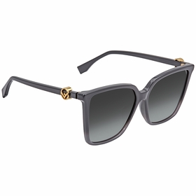 Fendi FF0330FSKB79O57 F is Fendi Ladies  Sunglasses
