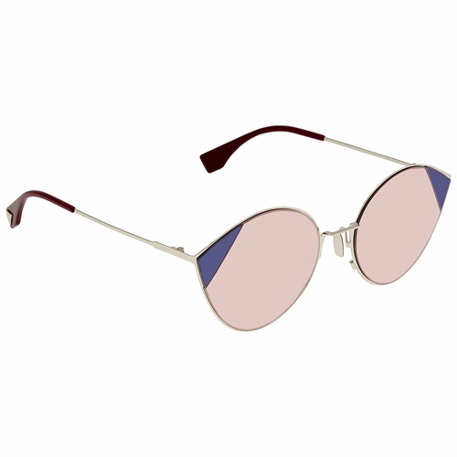 Fendi FF0341SAVBU160 Cut Eye Ladies Sunglasses Fendi FF0341SAVBU160 Cut Eye Ladies Sunglasses