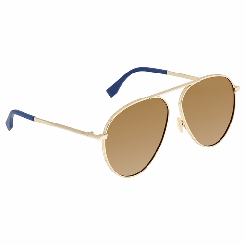 Fendi FFM0028SJ5GET61 Around Mens  Sunglasses