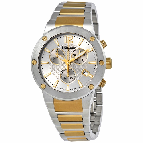 Salvatore Ferragamo FIJ040017 F-80 Mens Chronograph Quartz Watch