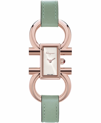 Ferragamo SFDO00619 Double Gancini Ladies Quartz Watch