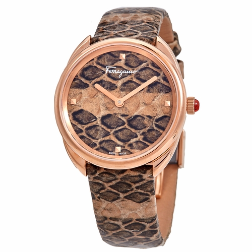 Ferragamo SFNE00319 Cuir Ladies Quartz Watch