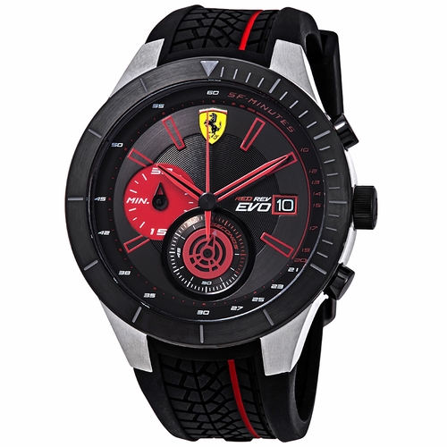 Ferrari 0830341 Red Rev Evo Mens Chronograph Quartz Watch