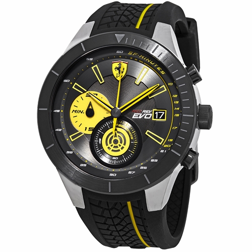 Ferrari 830342 Red Rev Mens Chronograph Quartz Watch