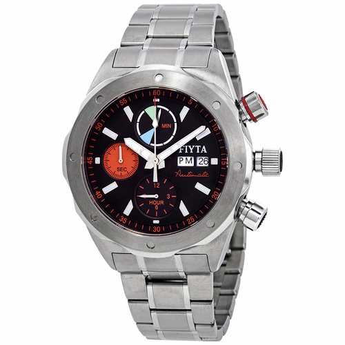 Fiyta GA8500.HBH Aeronautics Mens Chronograph Automatic Watch