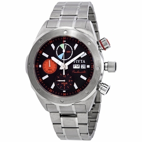 Fiyta GA8500.HBH Aeronautics Mens Chronograph Automatic Watch