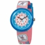 Flik Flak FBNP091 Camping Badge Pink Girls Quartz Watch