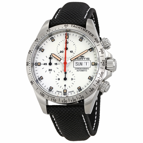 Fortis 401.21.32LP.01 Stratoliner Steel A.M. Mens Chronograph Automatic Watch