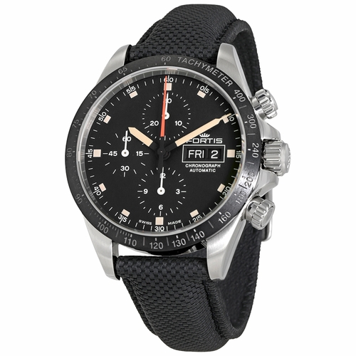 Fortis 401.26.31LP.10 Stratoliner Ceramic P.M. Mens Chronograph Automatic Watch