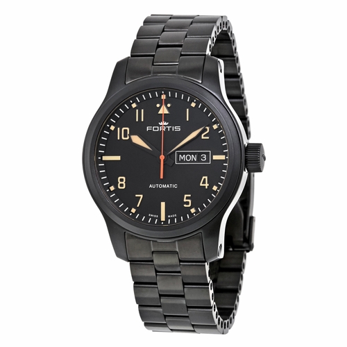 Fortis 655.18.18 M Aeromaster Stealth Mens Automatic Watch