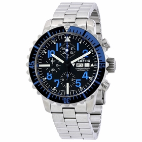 Fortis 671.15.45 M Marinemaster Blue Chronograph Mens Chronograph Automatic Watch
