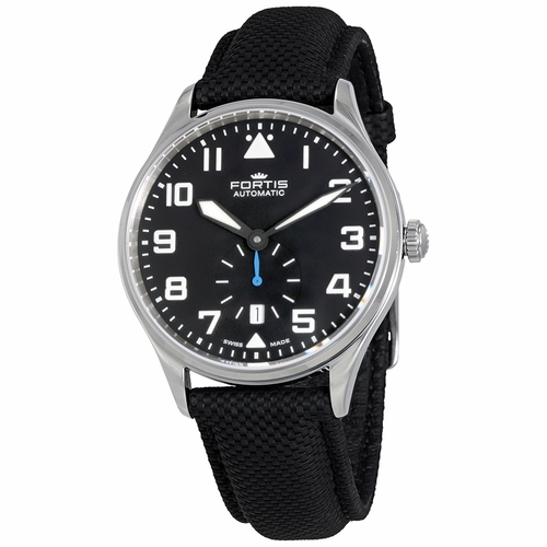 Fortis 901.20.41 LP.10 Pilot Classic Second Mens Automatic Watch