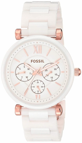 Fossil CE1093 Carlie Ladies Chronograph Quartz Watch