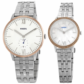 Fossil FS5562SET Andy and Addison His and Her Set Unisex Quartz Watch