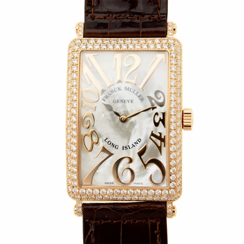 Franck Muller 1002 QZ REL MOP D (5N) Long Island Unisex Quartz Watch