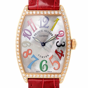 Franck Muller 2852 QZ COL DRM MOP D 1R (5N) Cintree Curvex Unisex Quartz Watch