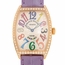Franck Muller 2852QZCOLDRMD1R(5N)-PURSTRAP Cintree Curvex Ladies Quartz Watch