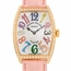 Franck Muller 2852QZCOLDRMMOPD1R(5N)-PKSTRAP Cintree Curvex Ladies Quartz Watch