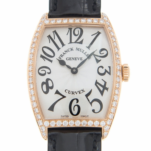 Franck Muller 2852QZD1R(5N)-BK STRAP Cintree Curvex  Quartz Watch