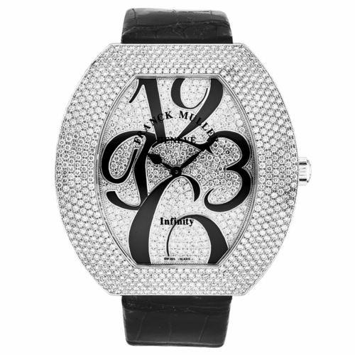 Franck Muller 3550QZADCDSV Infinty Curvex Ladies Quartz Watch